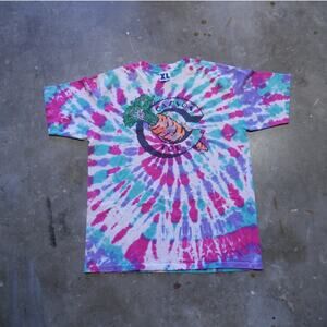 Vintage 90s Carrot Top Tie Dye T-Shirt Stand-Up Comedian Graphic Tee Size XL